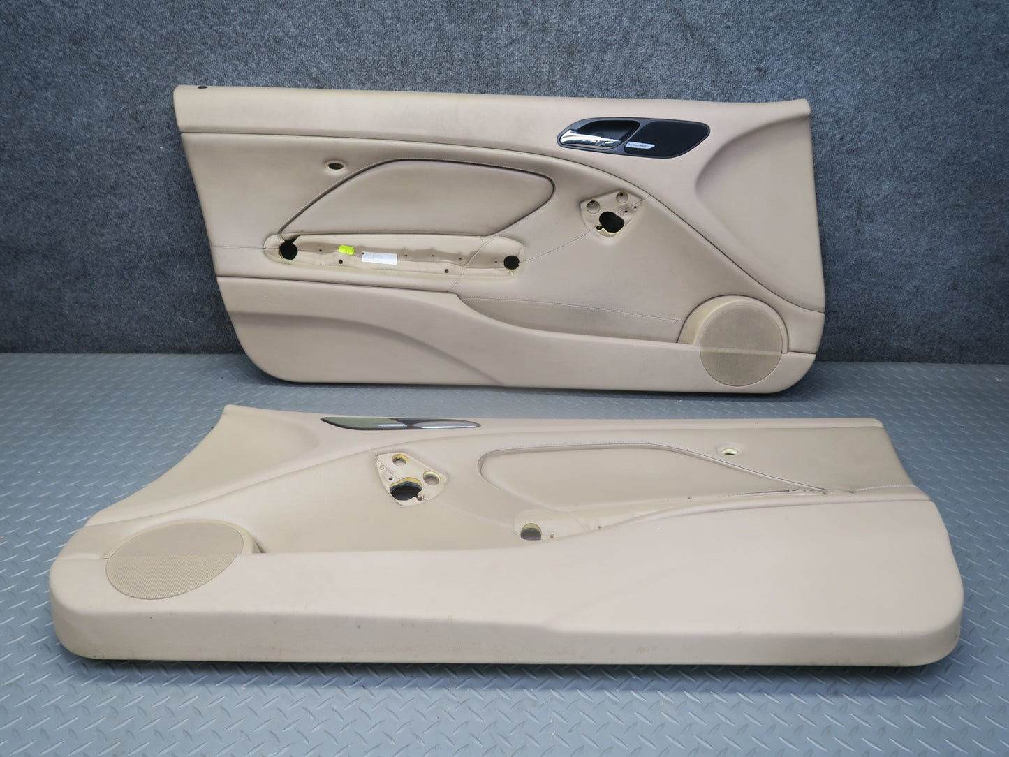 01-06 BMW E46 330ci Coupe Convertible Set of 2 Left & Right Door Trim Panel OEM