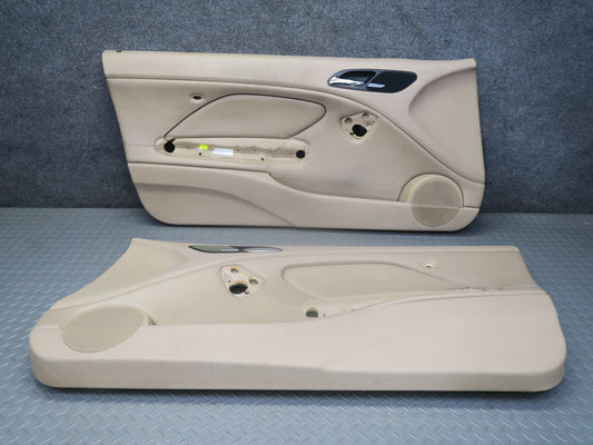 01-06 BMW E46 330ci Coupe Convertible Set of 2 Left & Right Door Trim Panel OEM