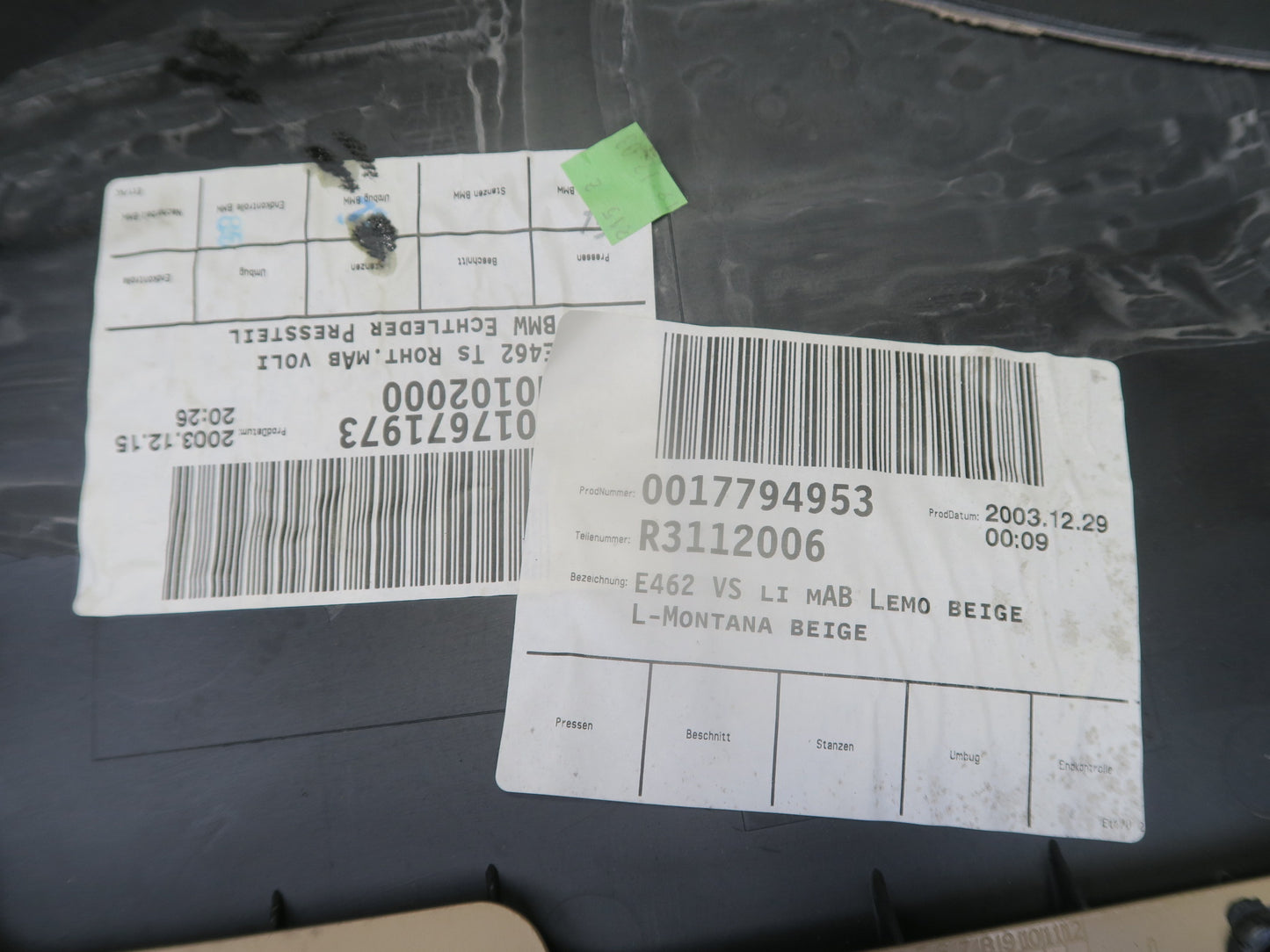01-06 BMW E46 330ci Coupe Convertible Set of 2 Left & Right Door Trim Panel OEM