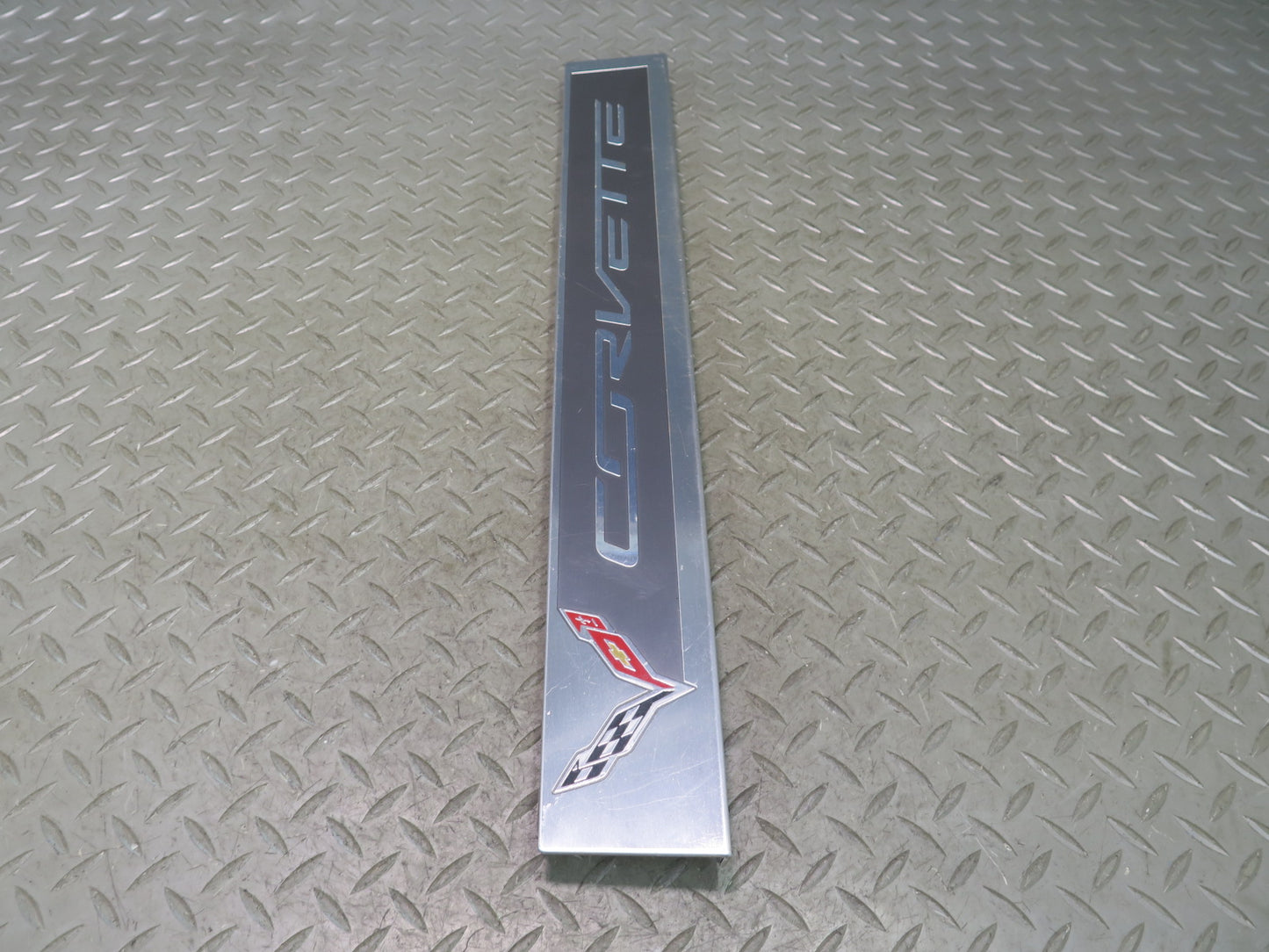 14-19 Chevrolet Corvette C7 Set of 2 Door Scuff Sill  Plate Trim Panel OEM