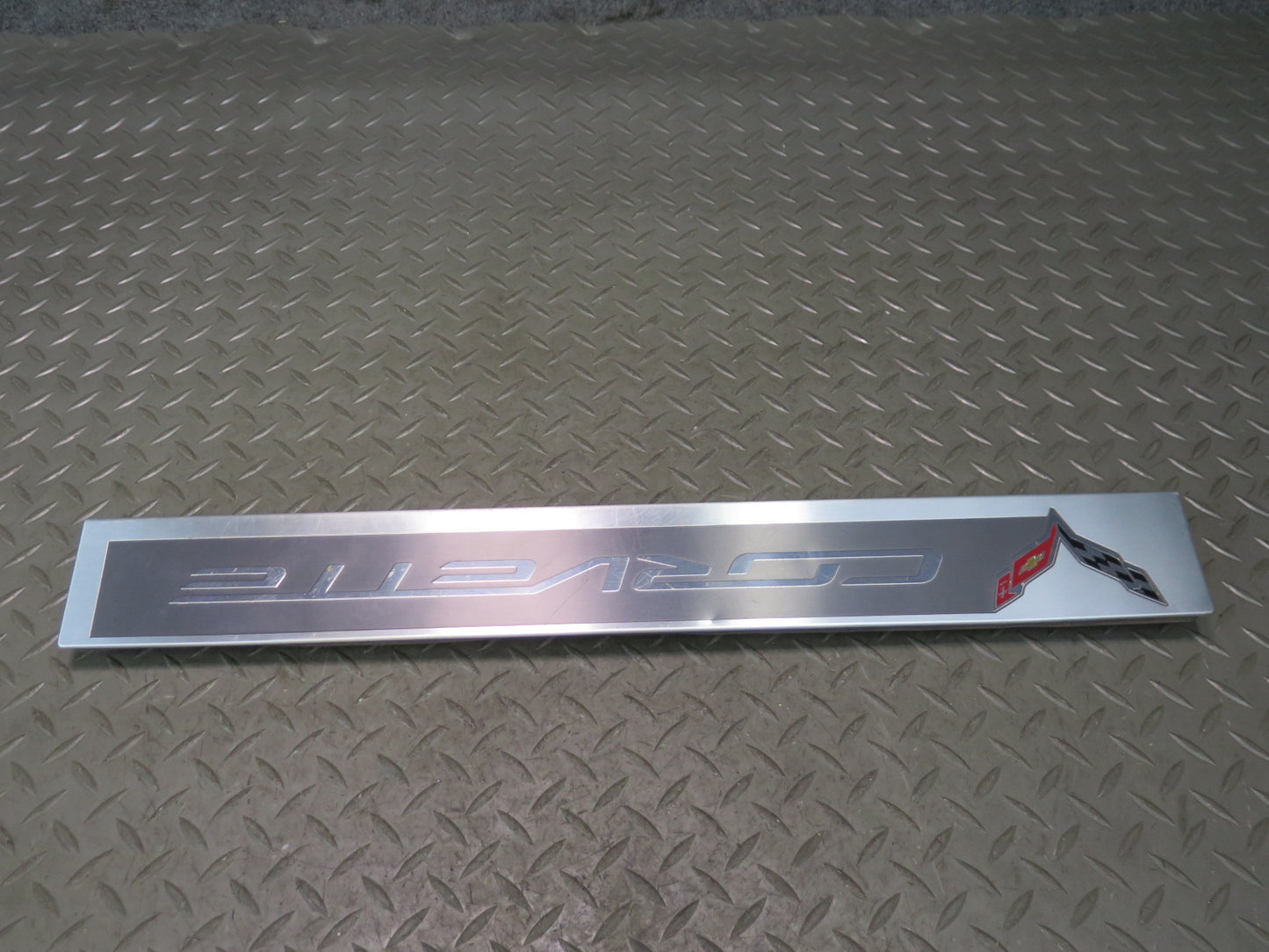 14-19 Chevrolet Corvette C7 Set of 2 Door Scuff Sill  Plate Trim Panel OEM