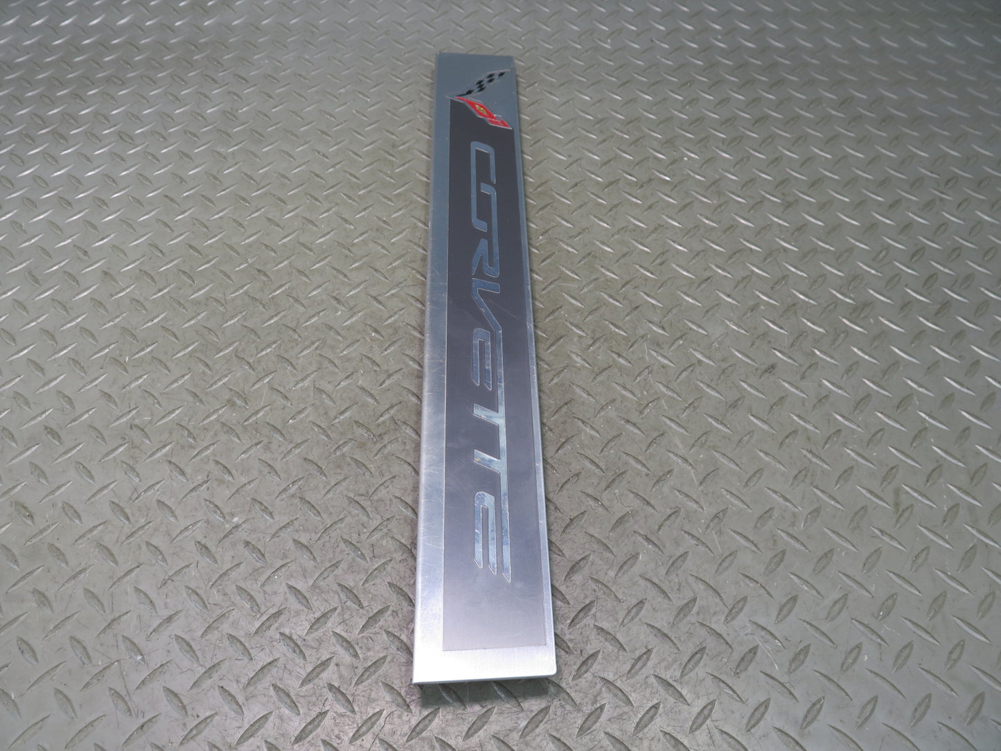 14-19 Chevrolet Corvette C7 Set of 2 Door Scuff Sill  Plate Trim Panel OEM