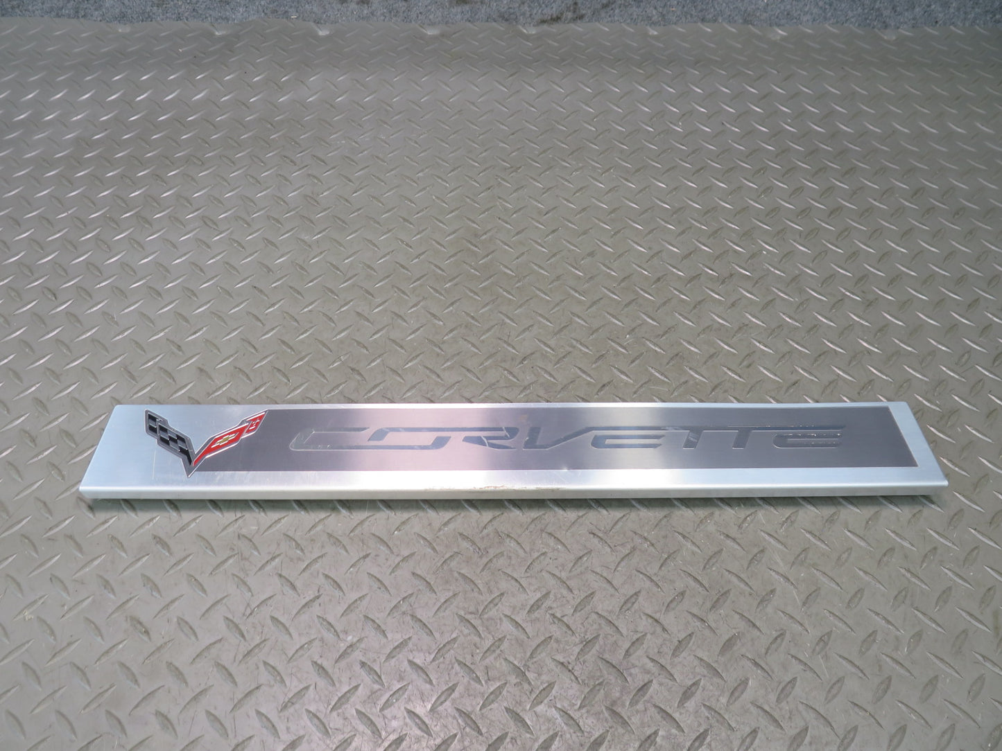 14-19 Chevrolet Corvette C7 Set of 2 Door Scuff Sill  Plate Trim Panel OEM