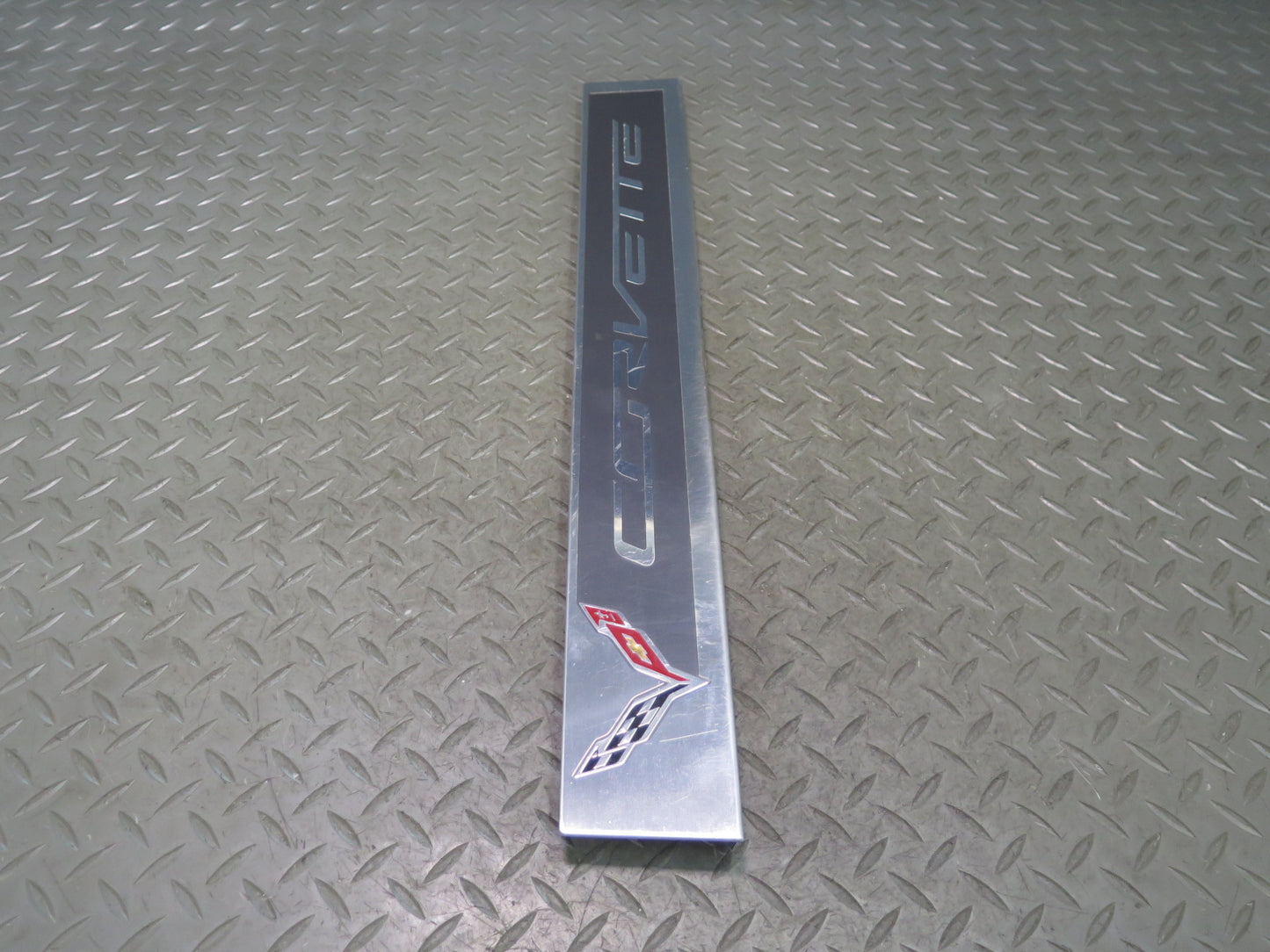 14-19 Chevrolet Corvette C7 Set of 2 Door Scuff Sill  Plate Trim Panel OEM