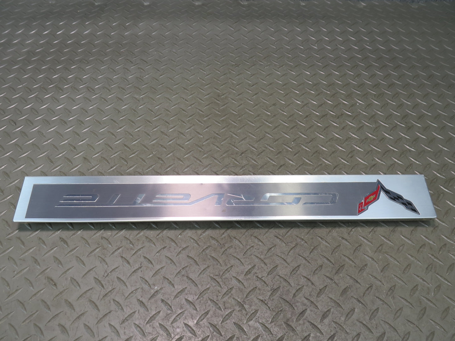 14-19 Chevrolet Corvette C7 Set of 2 Door Scuff Sill  Plate Trim Panel OEM