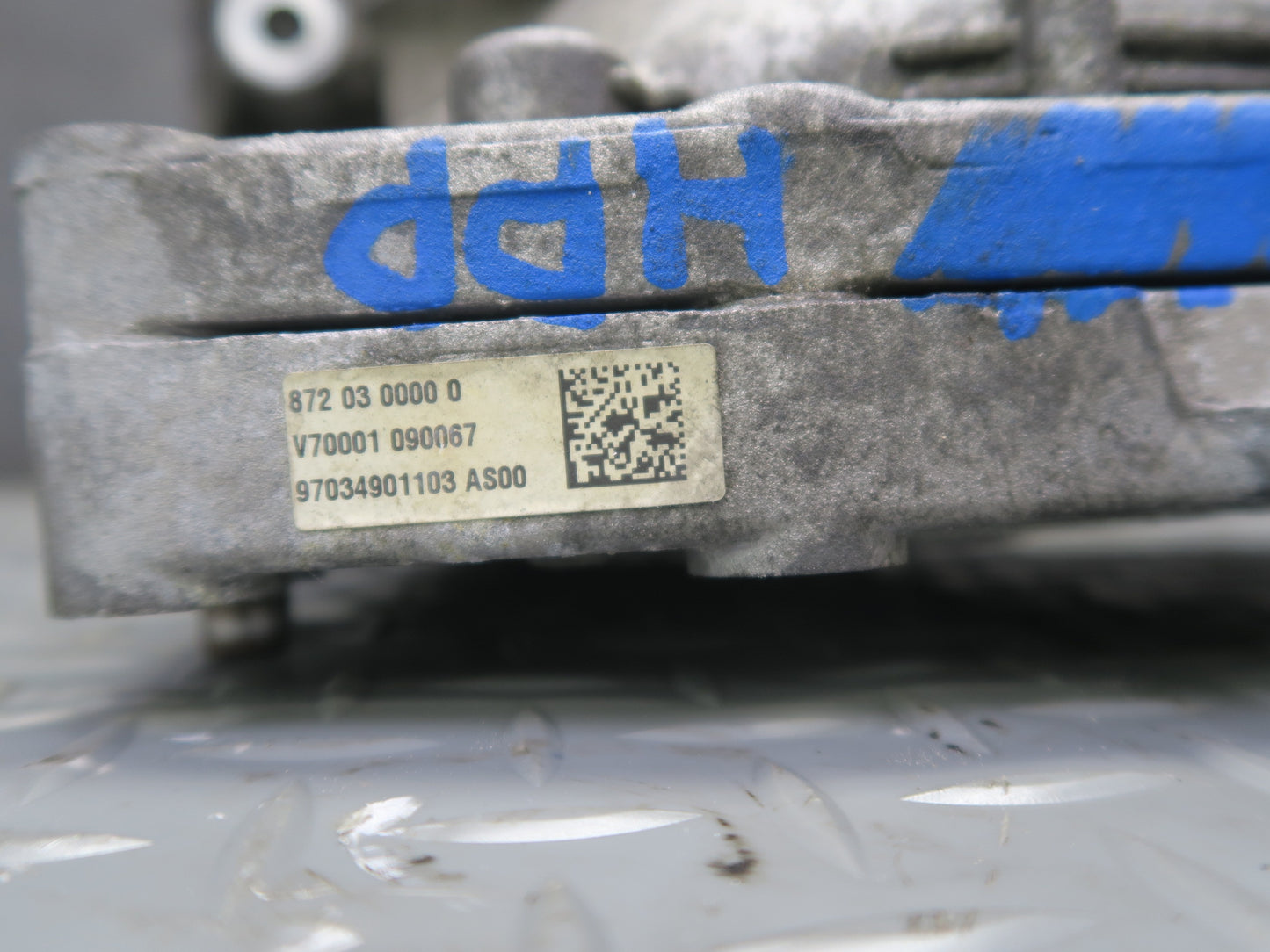 11-16 Porsche Panamera 4 970 3.6L Front Differential Axle Carrier 3.90 Ratio 37k