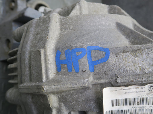11-16 Porsche Panamera 4 970 3.6L Rear Differential Axle Carrier 3.90 Ratio 37k