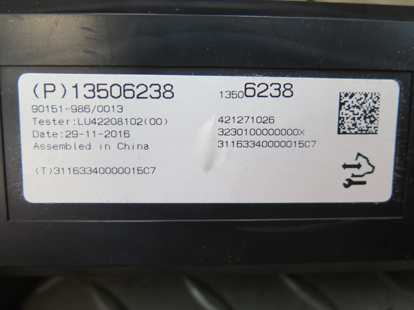 14-19 Chevrolet Corvette C7 Temperature Climate Control Module 13506238 OEM