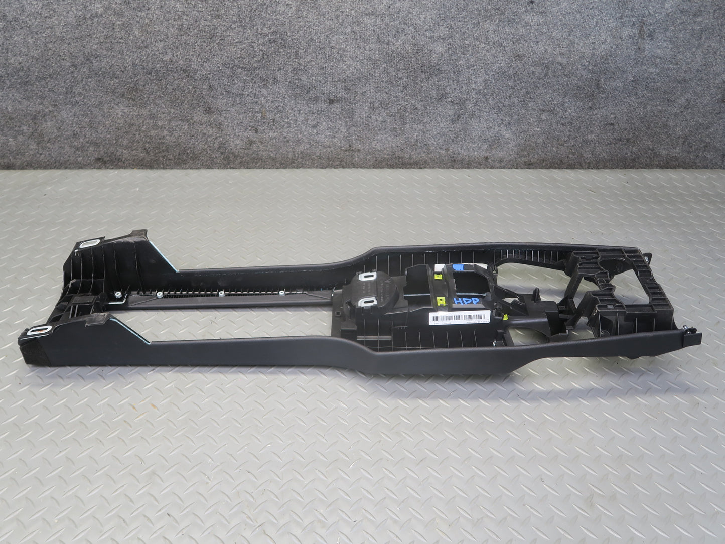 2010-2016 Porsche Panamera 970 Rear Center Middle Console Frame Trim Panel Black