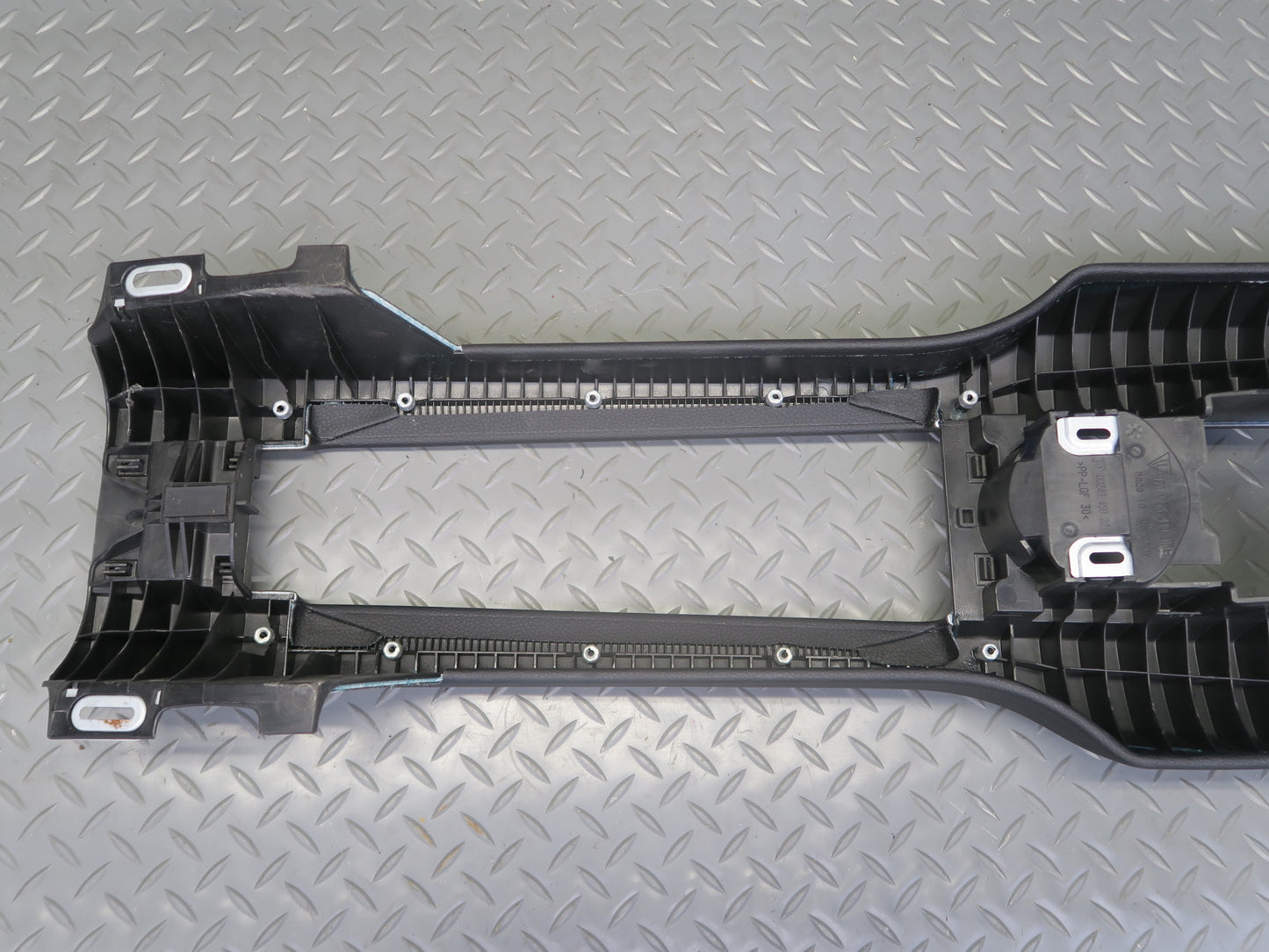 2010-2016 Porsche Panamera 970 Rear Center Middle Console Frame Trim Panel Black