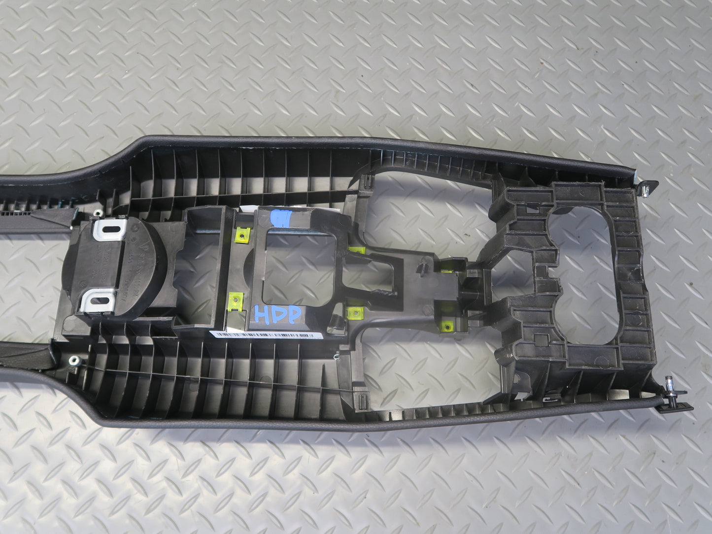 2010-2016 Porsche Panamera 970 Rear Center Middle Console Frame Trim Panel Black