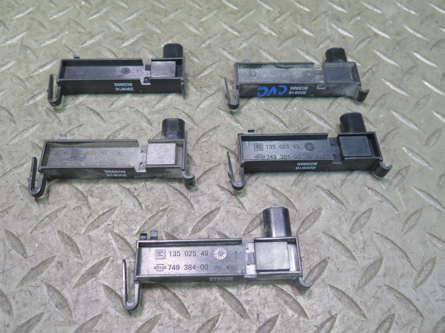 14-19 Chevrolet Corvette C7 Set of 5 Keyless Entry Antenna Sensor 13502549 OEM