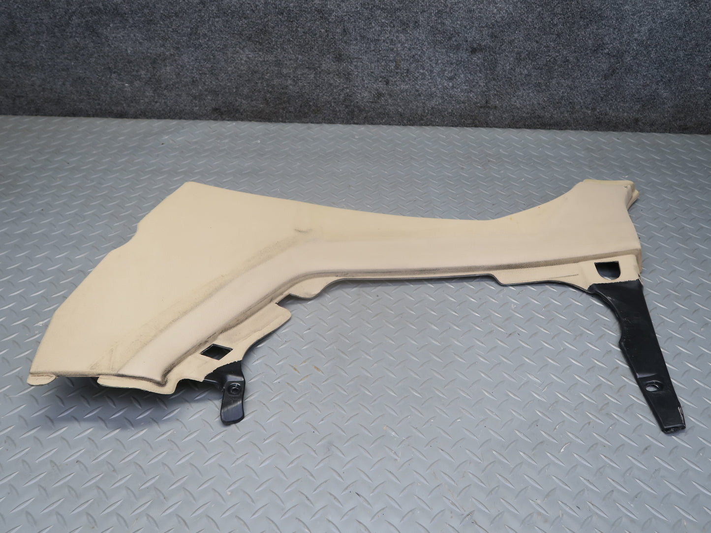 01-06 BMW E46 330ci Conv Set of 2 Rear Lower Quarter Trim Cover Panel Beige OEM