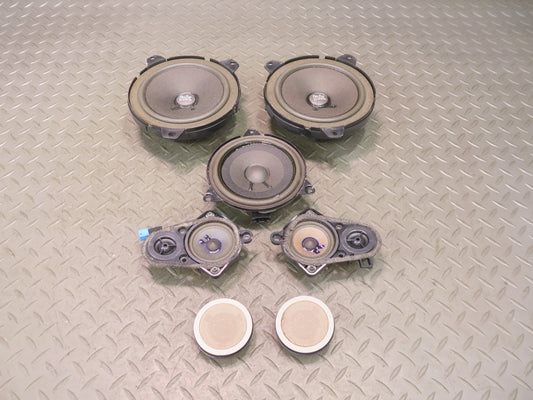 01-06 BMW E46 330ci Convertible Set of 7 Harman Kardon Tweeter Speaker OEM