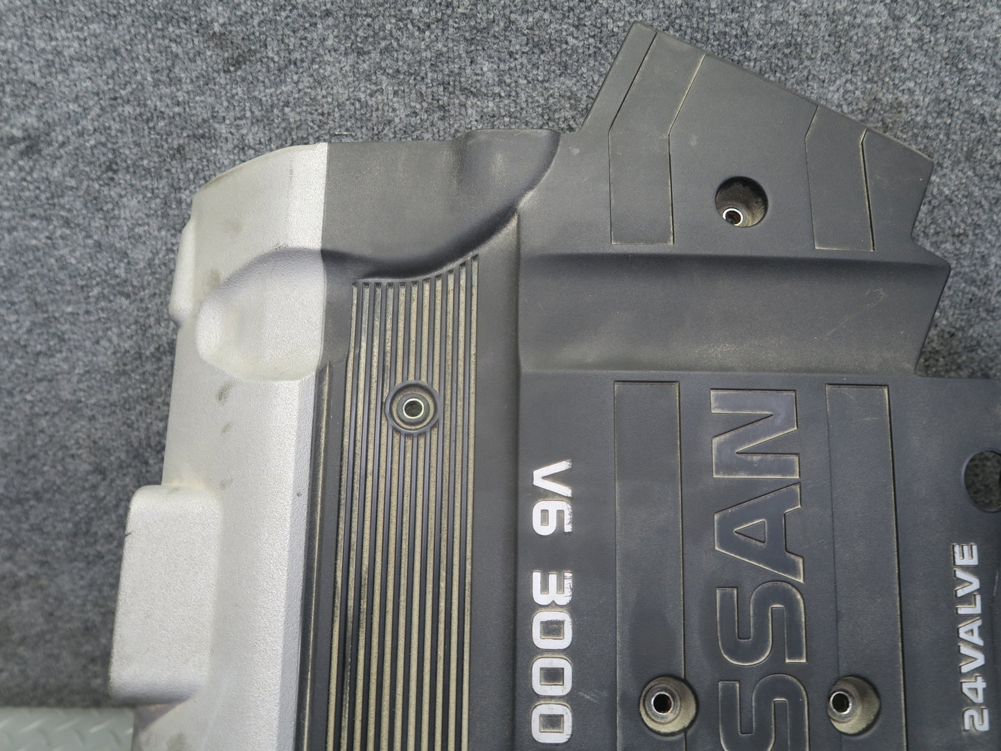 95-97 Nissan Gloria Y33 VQ30DET Turbo Engine Trim Cover Panel 60K Miles OEM