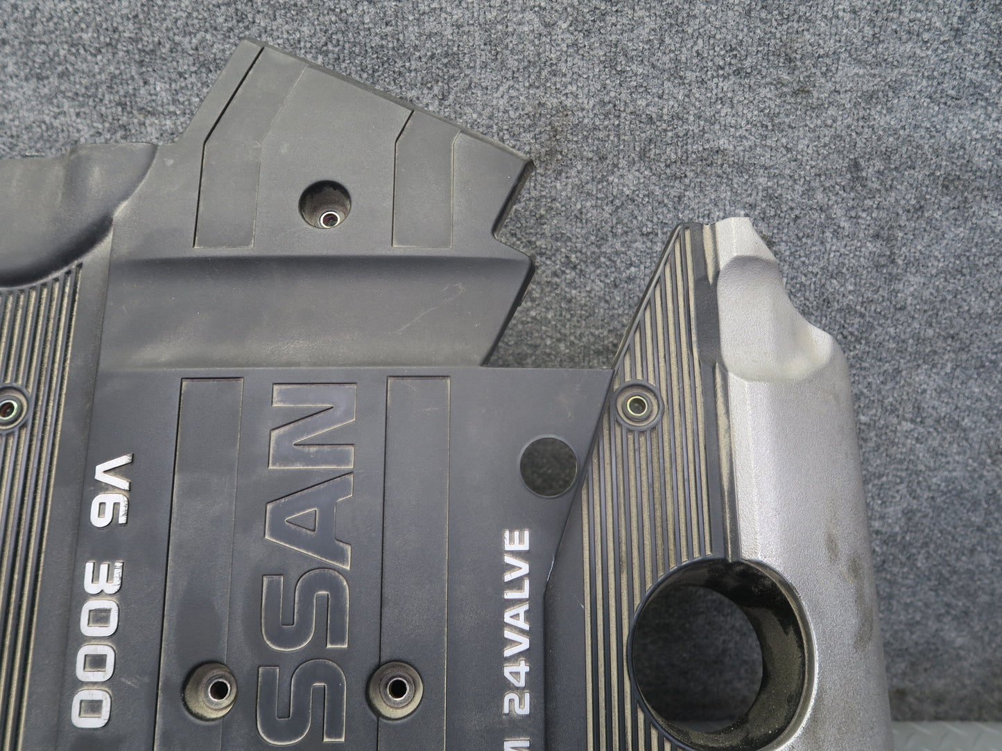 95-97 Nissan Gloria Y33 VQ30DET Turbo Engine Trim Cover Panel 60K Miles OEM