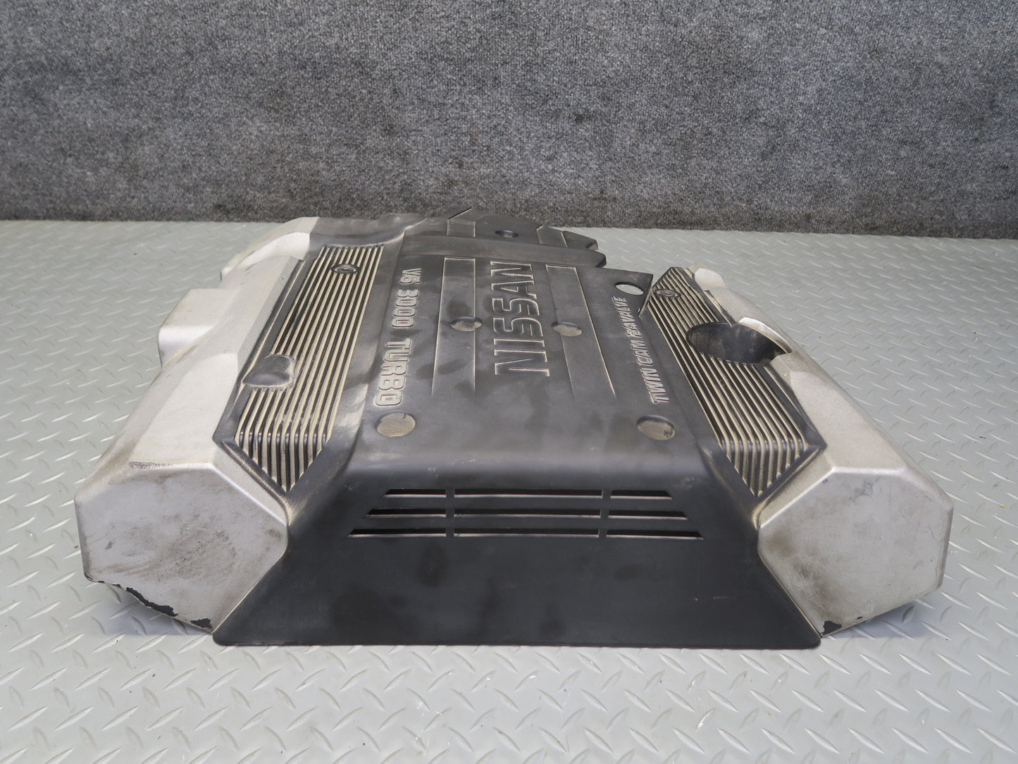 95-97 Nissan Gloria Y33 VQ30DET Turbo Engine Trim Cover Panel 60K Miles OEM