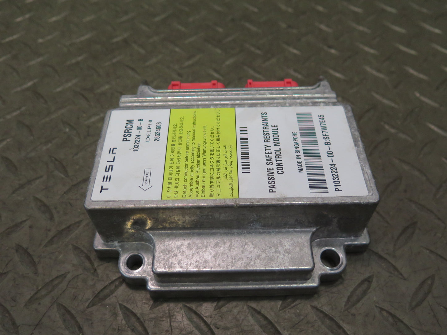16-19 TESLA MODEL S 75D PASSIVE RESTRAINT DIAGNOSTIC COMPUTER SRS MODULE OEM