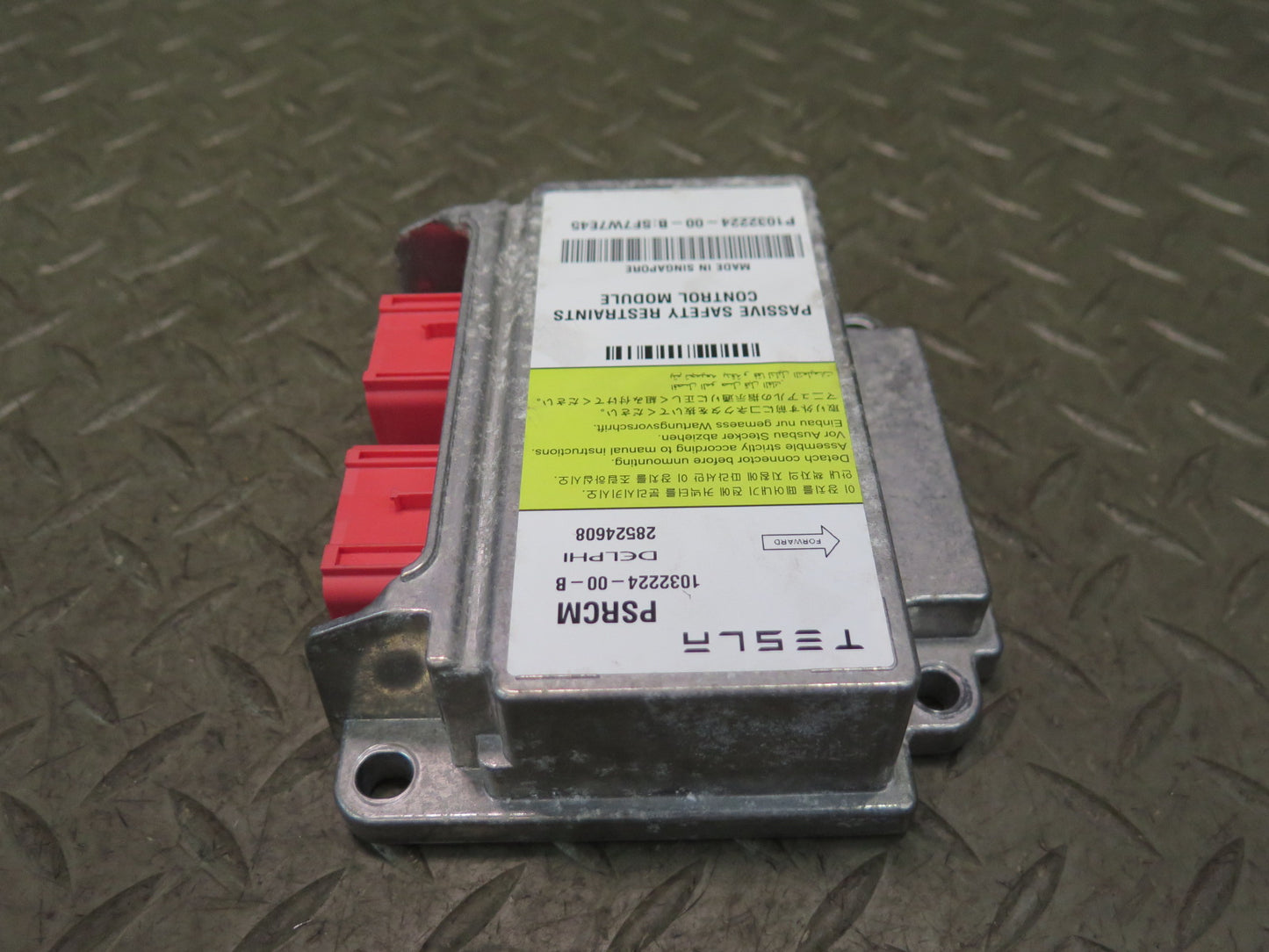 16-19 TESLA MODEL S 75D PASSIVE RESTRAINT DIAGNOSTIC COMPUTER SRS MODULE OEM