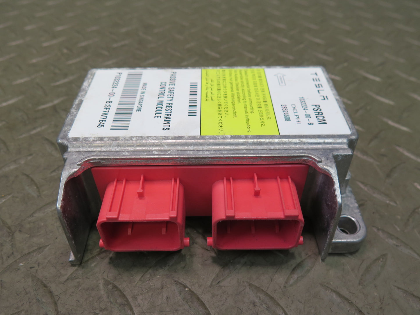 16-19 TESLA MODEL S 75D PASSIVE RESTRAINT DIAGNOSTIC COMPUTER SRS MODULE OEM
