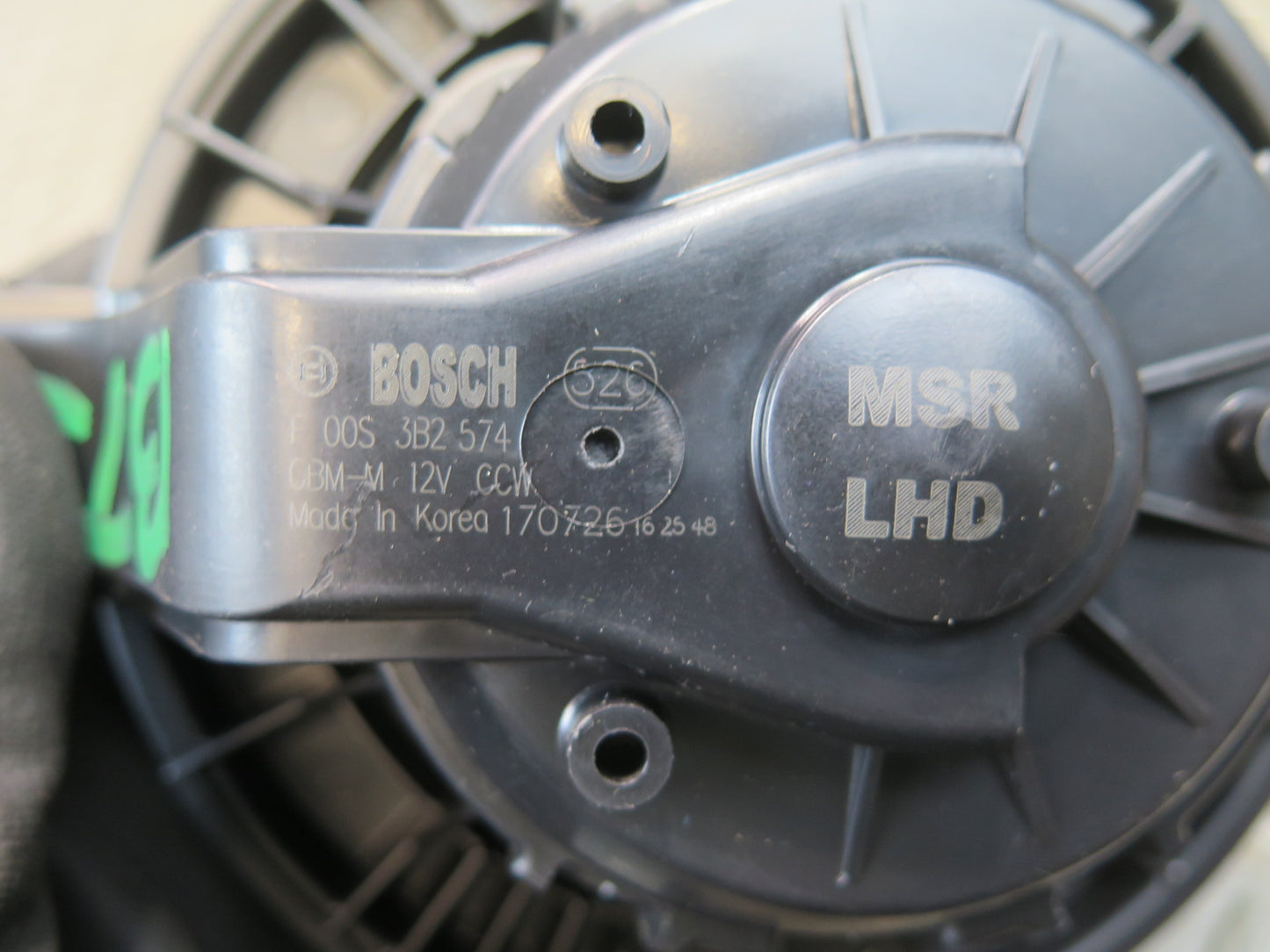 2016-2019 Tesla Model S 75D A/C Air Heater Blower Motor Fan
