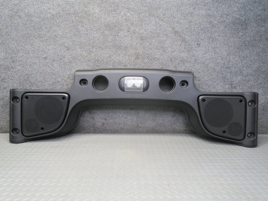 15-17 Jeep Wrangler JK Overhead Soundbar Speaker Trim Panel w Dome Light OEM