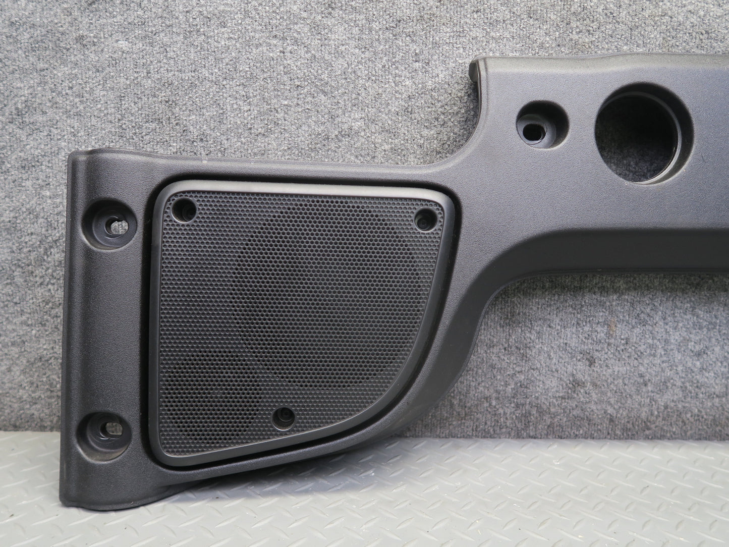 15-17 Jeep Wrangler JK Overhead Soundbar Speaker Trim Panel w Dome Light OEM