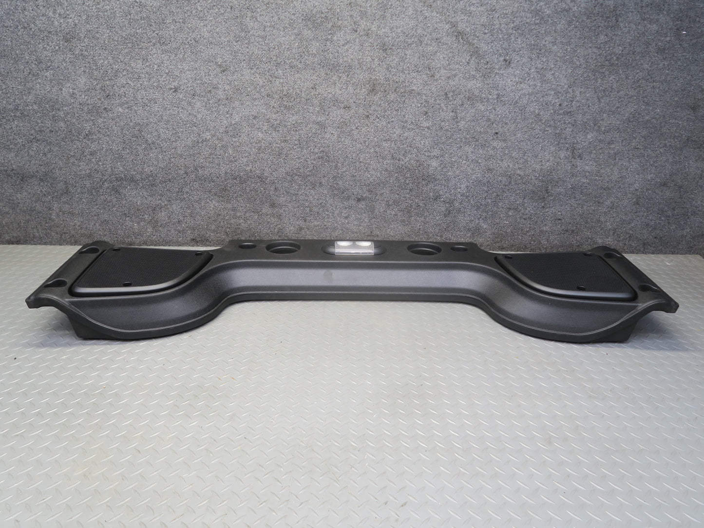 15-17 Jeep Wrangler JK Overhead Soundbar Speaker Trim Panel w Dome Light OEM