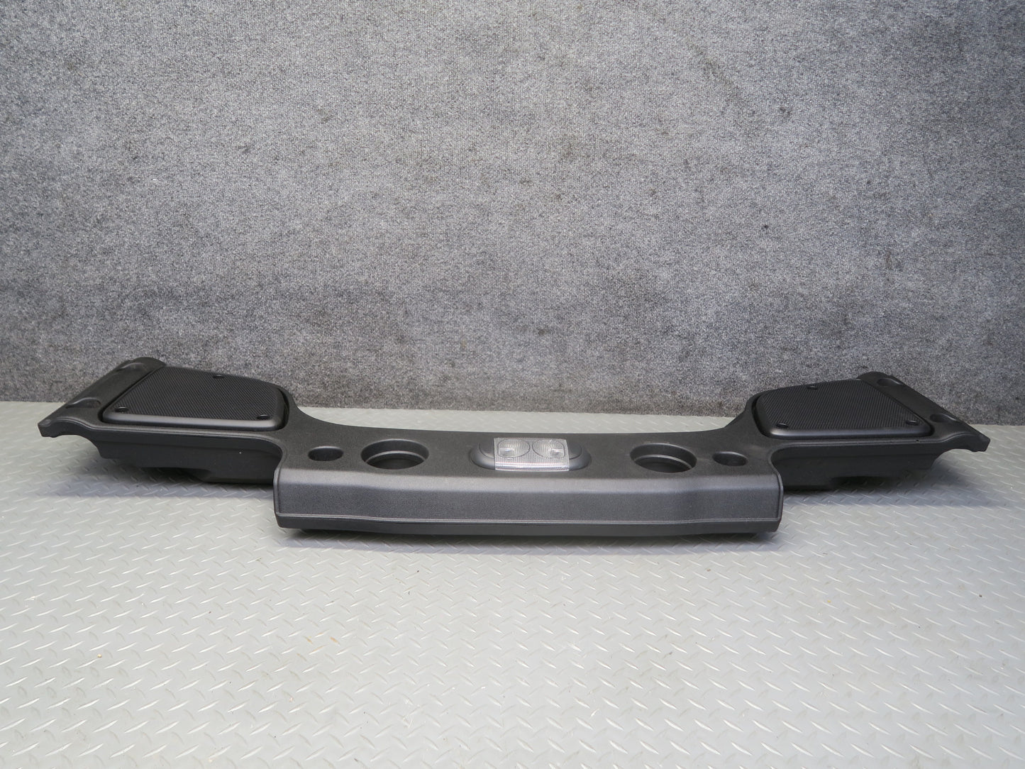 15-17 Jeep Wrangler JK Overhead Soundbar Speaker Trim Panel w Dome Light OEM