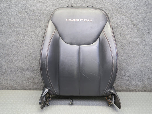 13-17 Jeep Wrangler JK Rubicon 4-DOOR Front Right Leather Seat Upper Cushion OEM