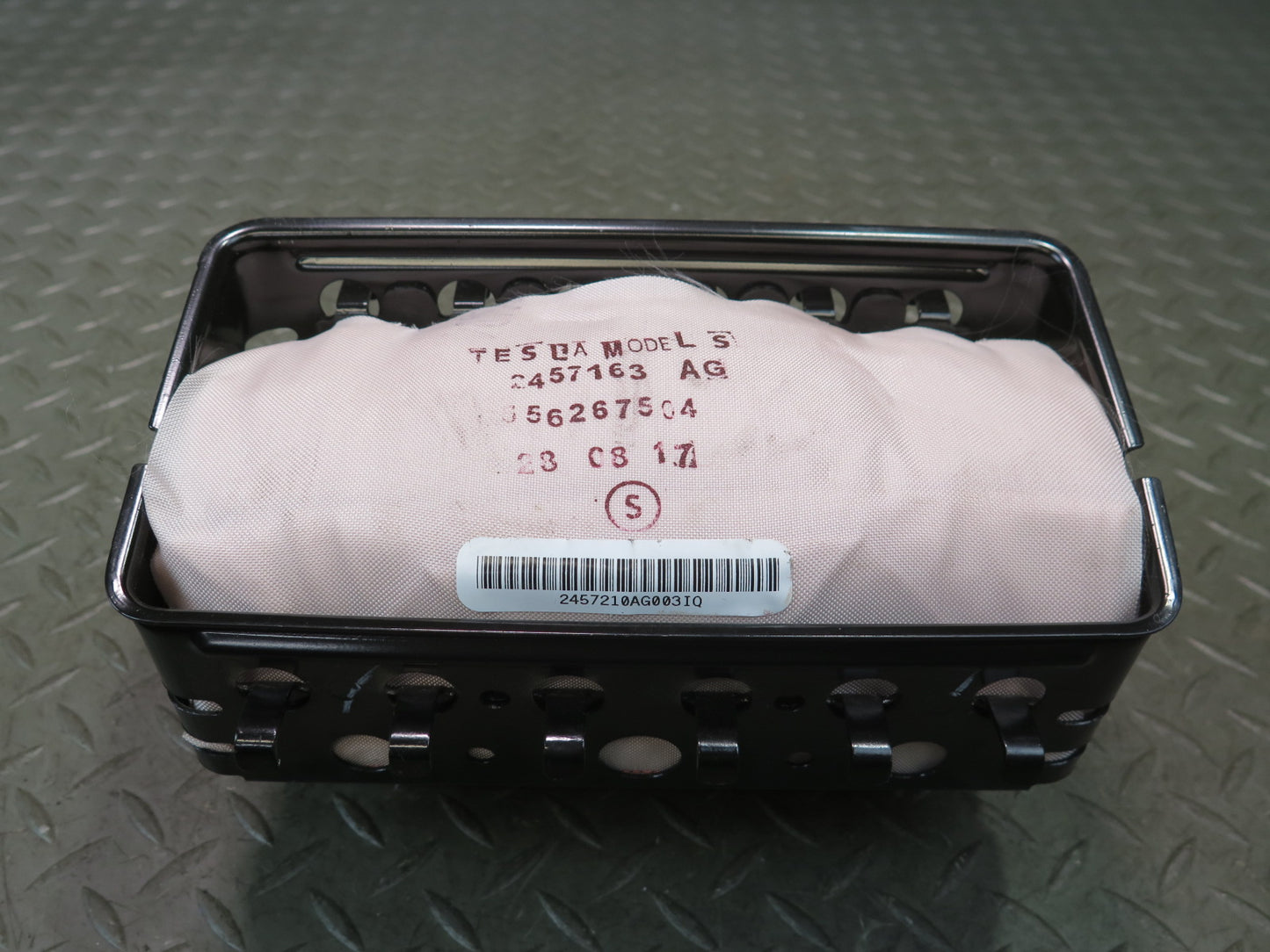 16-19 TESLA MODEL S 75D FRONT RIGHT PASSENGER SIDE DASH SRS AIRBAG OEM
