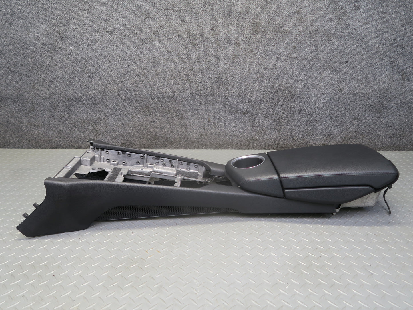 2010-2016 Porsche Panamera 970 Front Center Console Frame Trim Panel W/ Armrest