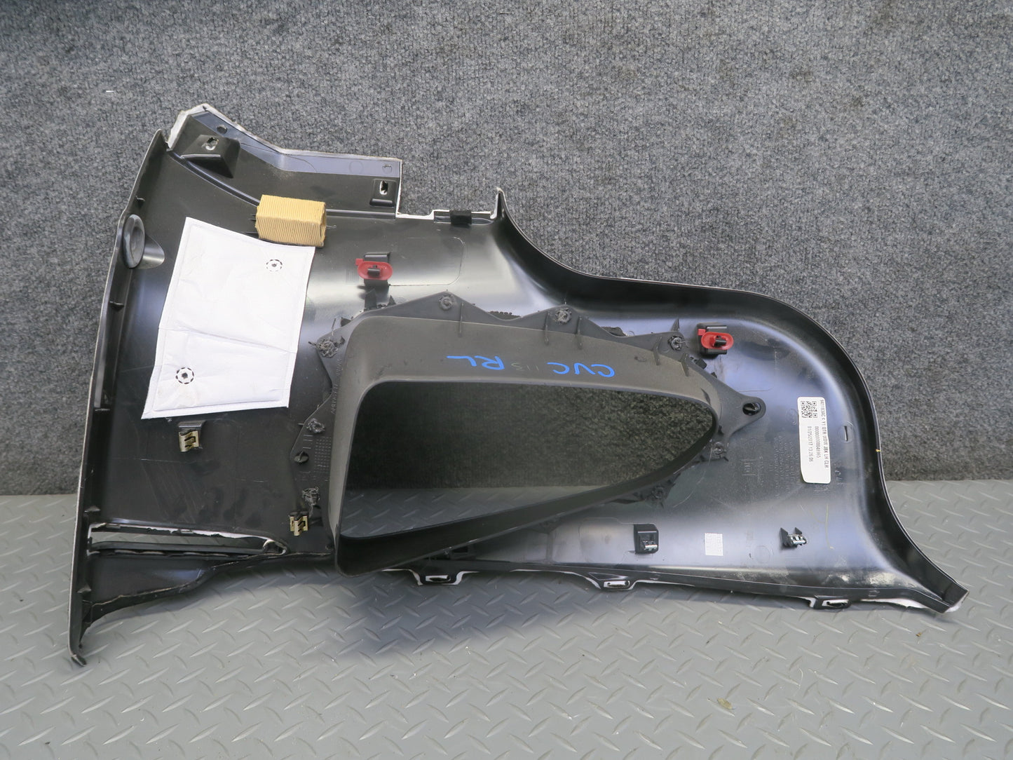14-19 Chevrolet Corvette C7 Set of 2 Rear Quarter Window Interior Trim Panel OEM