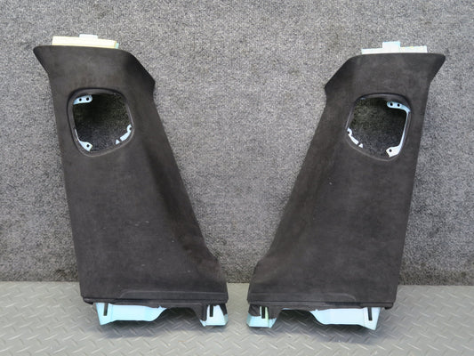 2016-2019 Tesla Model S 75D Left Right Side B Pillar Upper Trim Cover Panel Set