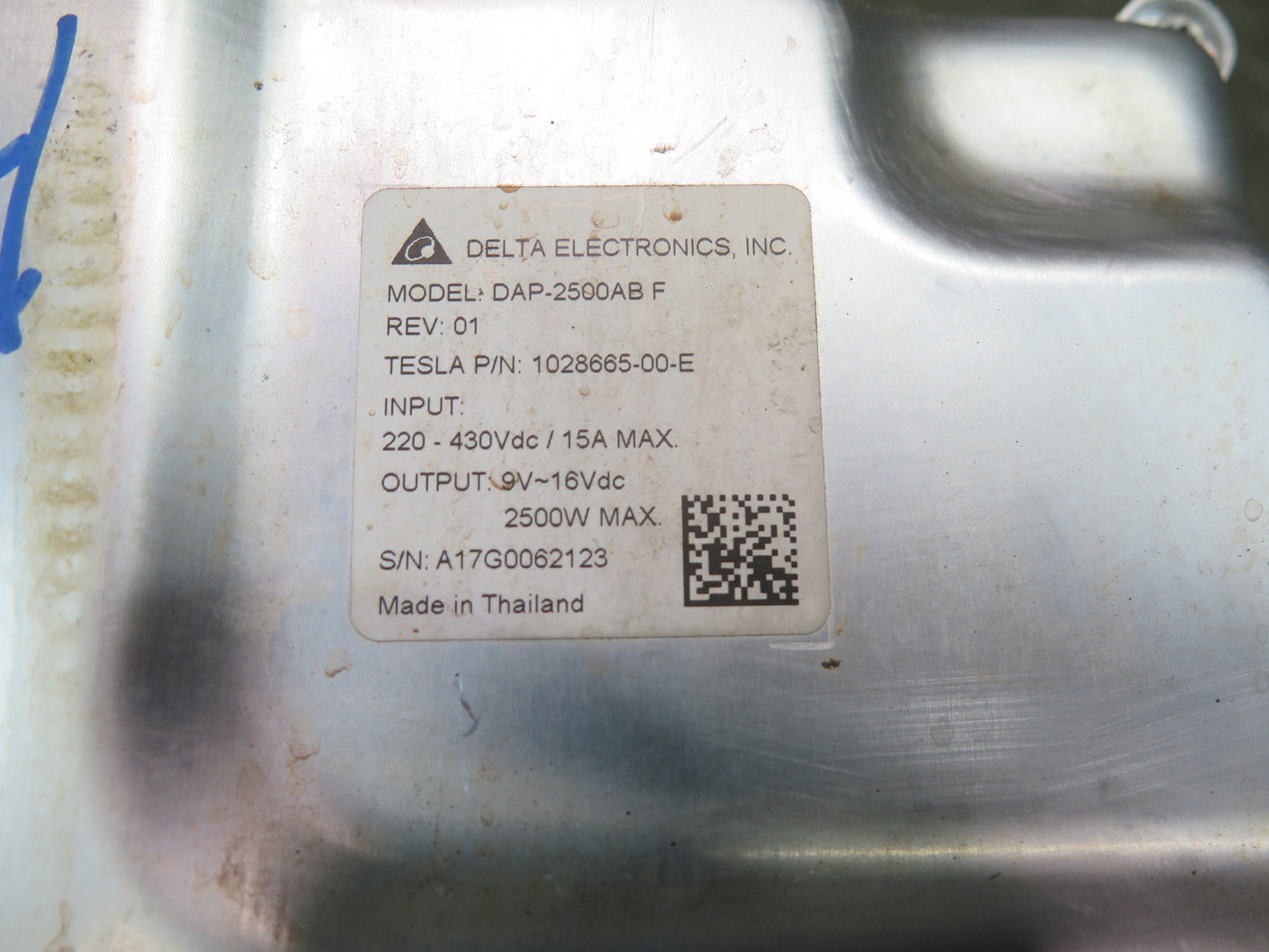 2016-2019 Tesla Model S 75D DC Converter Module Unit Delta 2.5kW