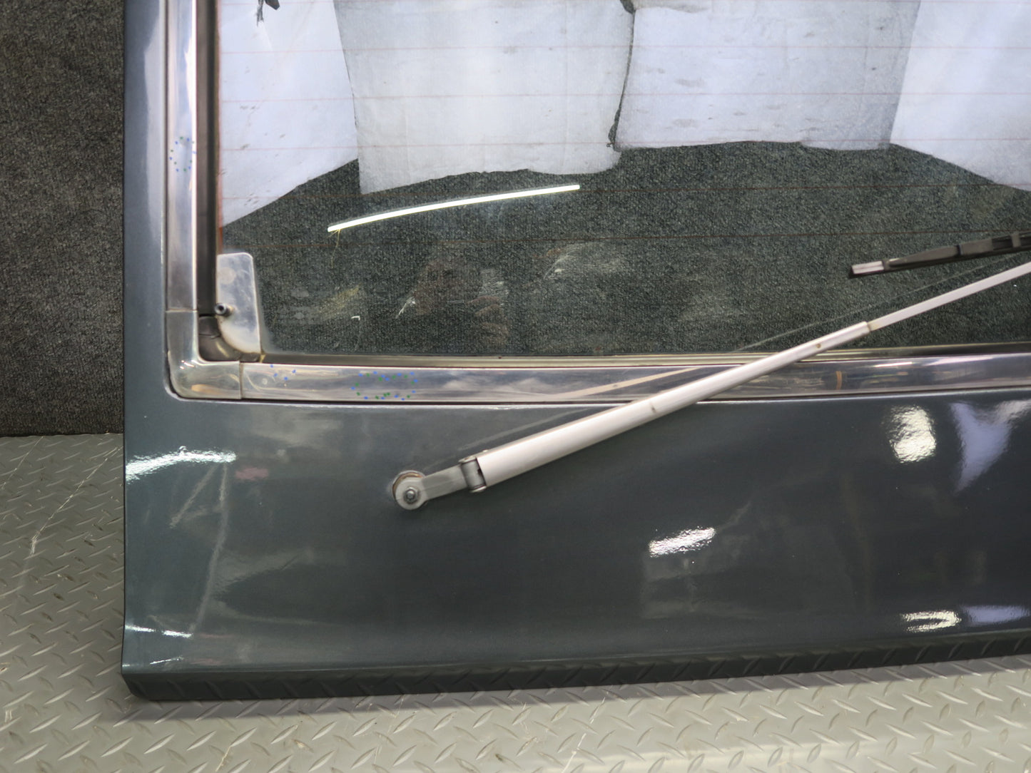 79-83 Datsun 280ZX S130 2+2 Rear Hatch Trunk Lid Gray w Glass & Wiper Assy OEM