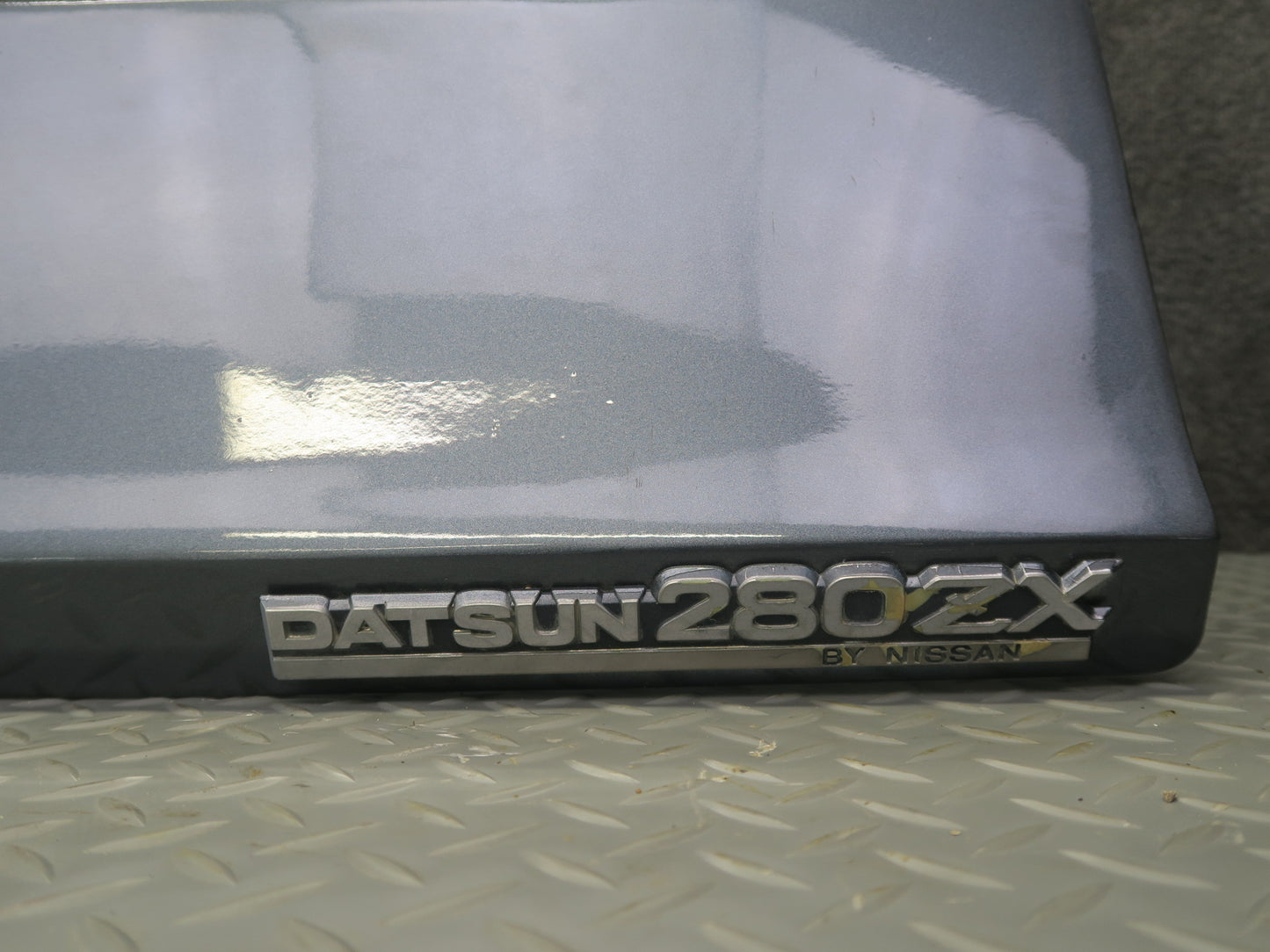 79-83 Datsun 280ZX S130 2+2 Rear Hatch Trunk Lid Gray w Glass & Wiper Assy OEM