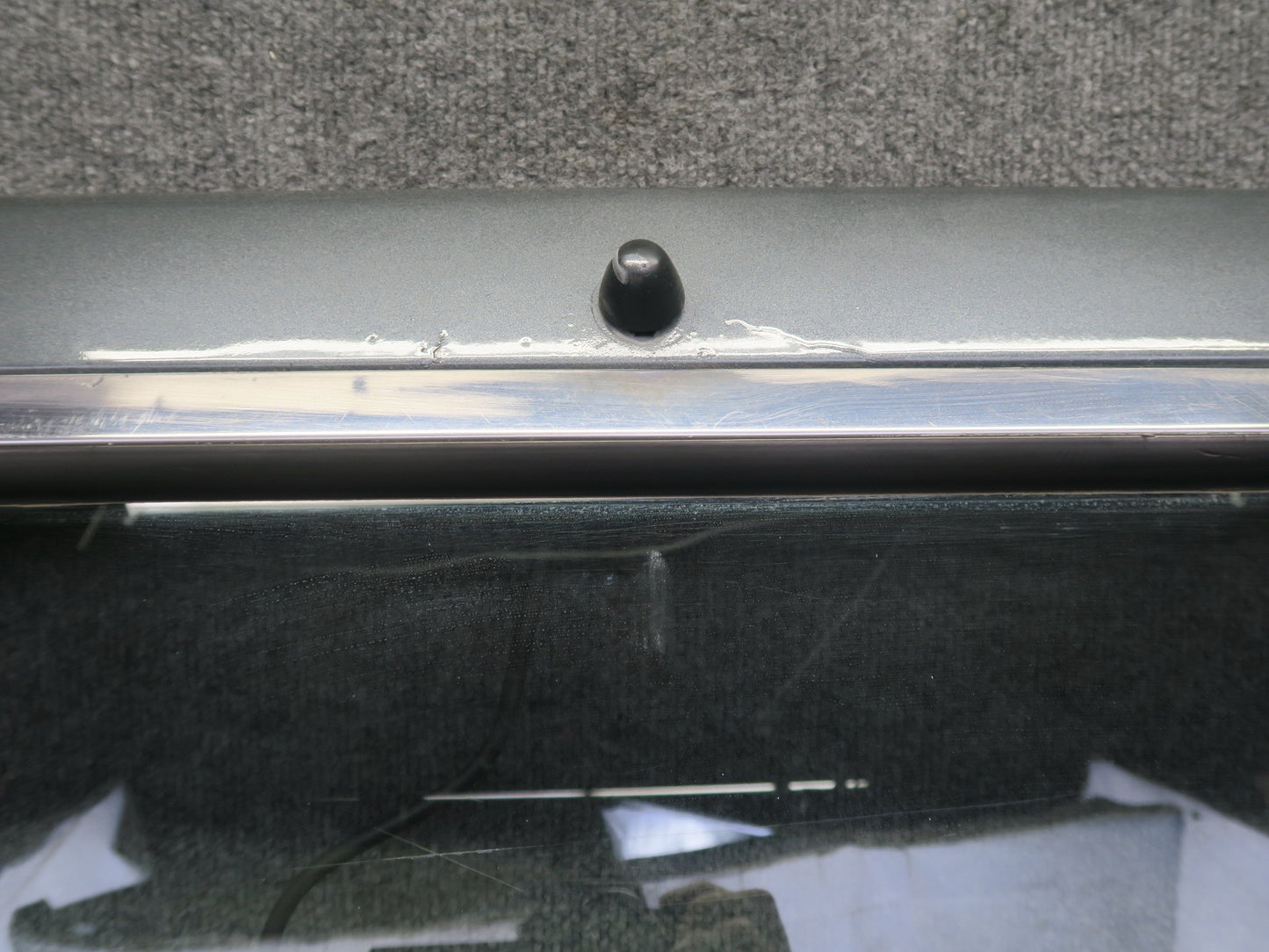 79-83 Datsun 280ZX S130 2+2 Rear Hatch Trunk Lid Gray w Glass & Wiper Assy OEM