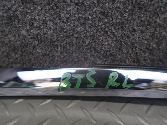 2016-2019 Tesla Model S 75D Rear Left Driver Side Door Chrome Molding