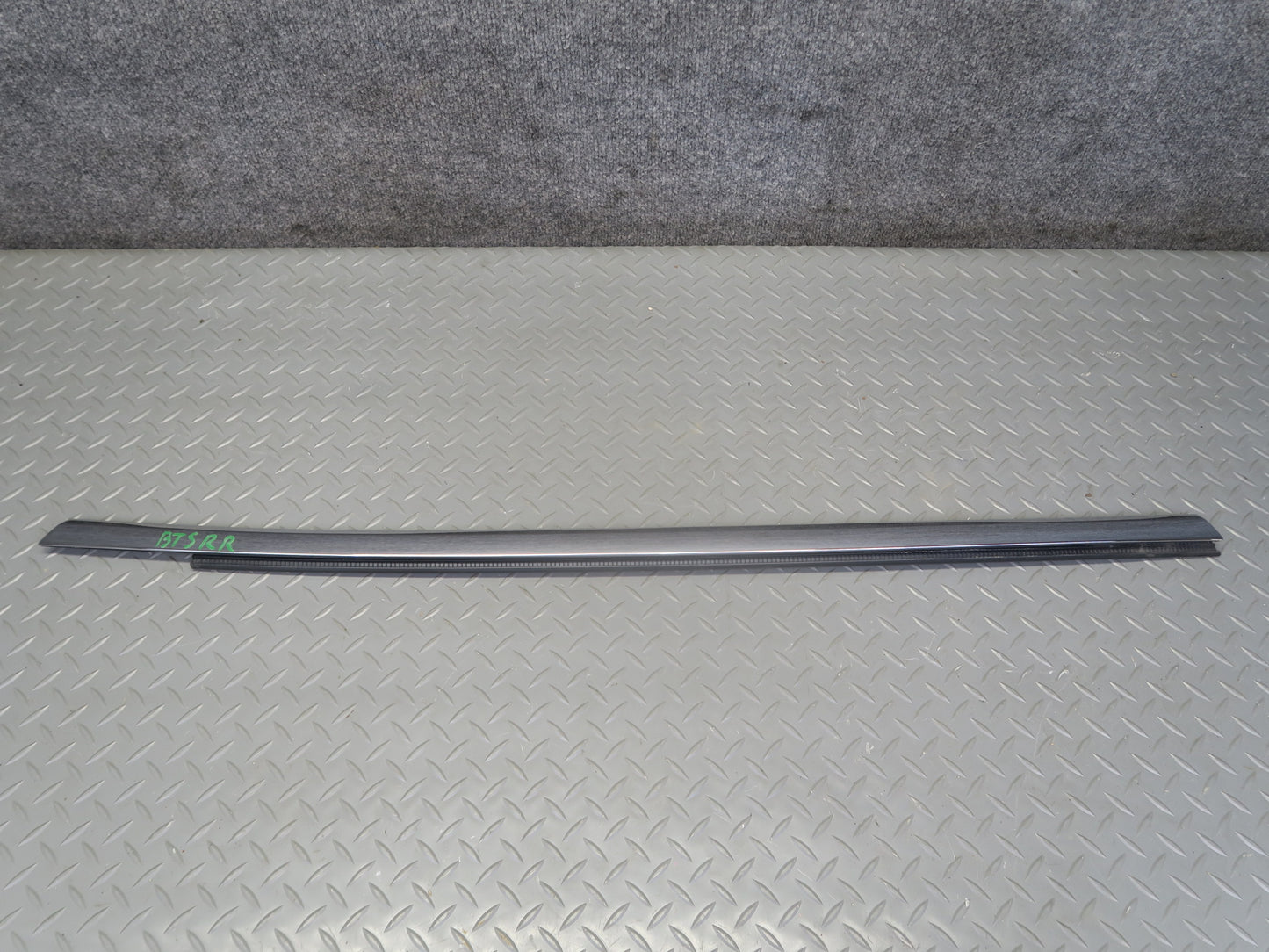 2016-2019 Tesla Model S 75D Rear Right Passenger Side Door Chrome Molding