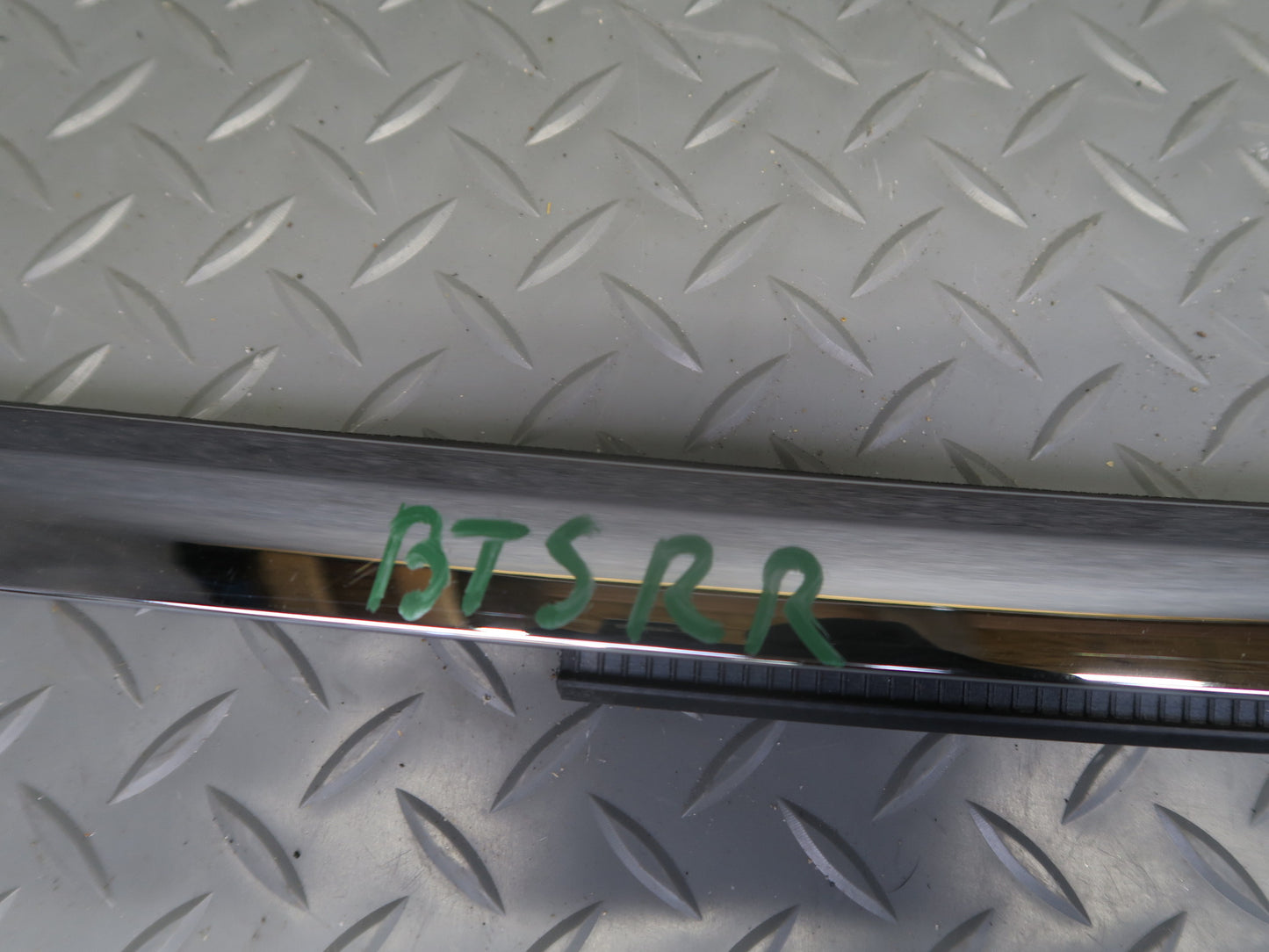 2016-2019 Tesla Model S 75D Rear Right Passenger Side Door Chrome Molding