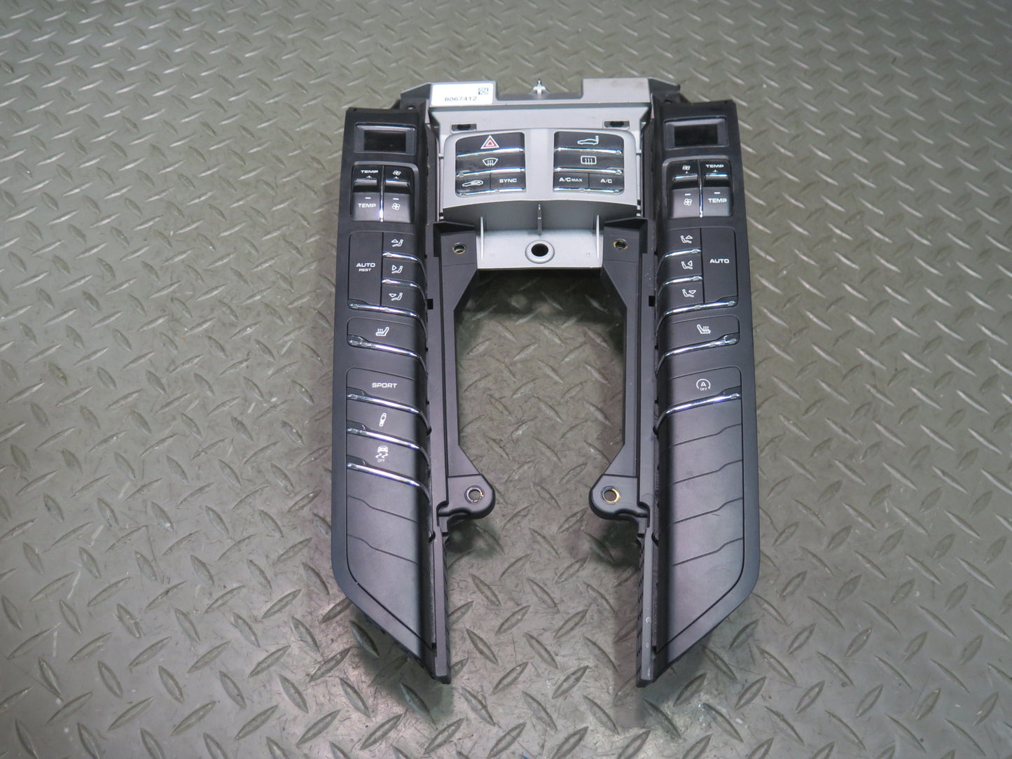 2014-2016 Porsche Panamera 970 Front A/C Heater Climate Control Switch Panel