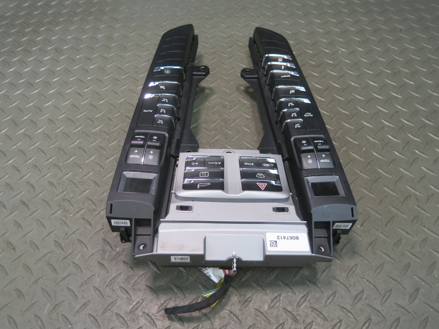 2014-2016 Porsche Panamera 970 Front A/C Heater Climate Control Switch Panel