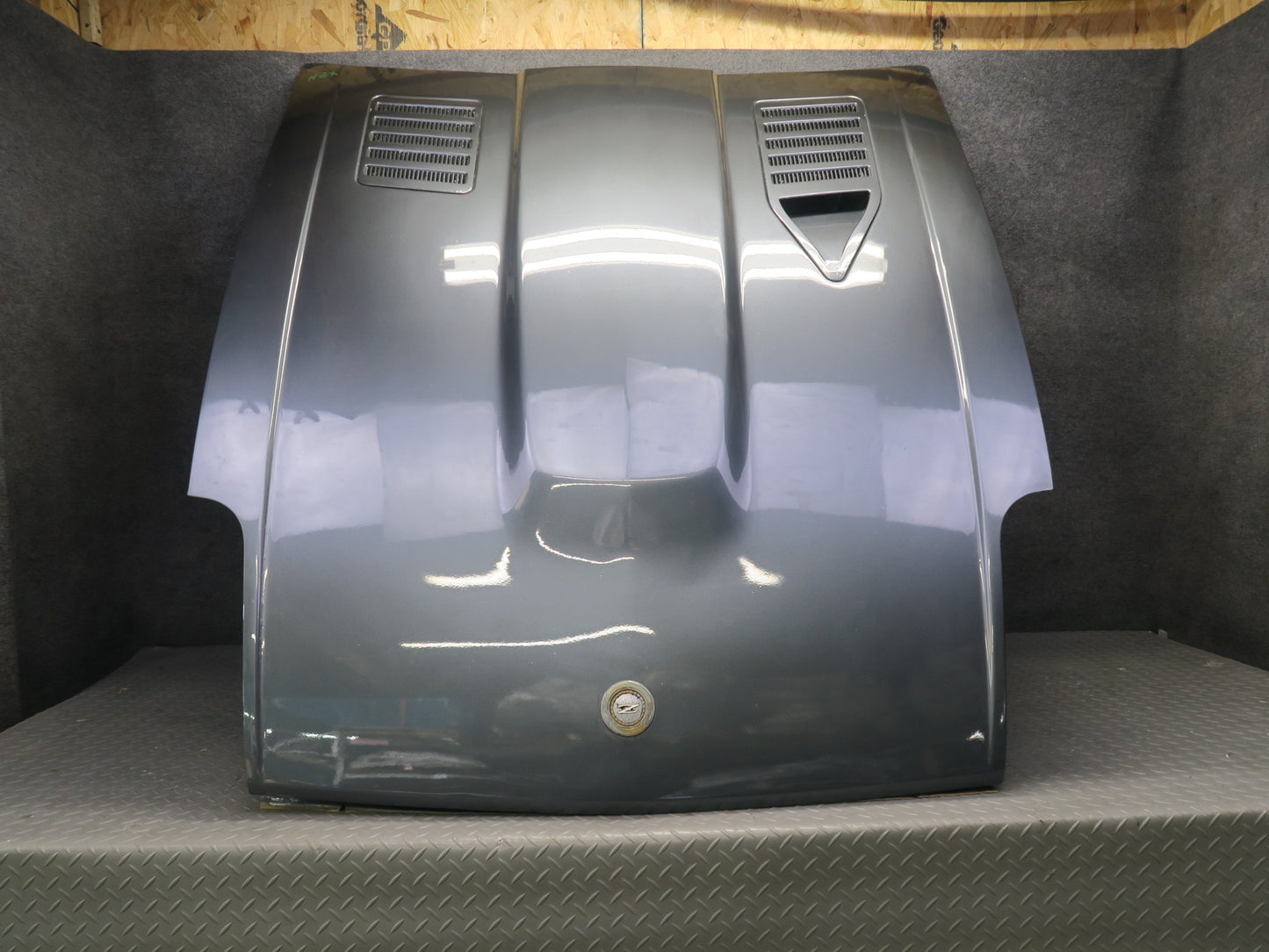 82-83 Datsun Nissan 280ZX S130 Front Hood Bonnet Shell Panel Cover Gray OEM