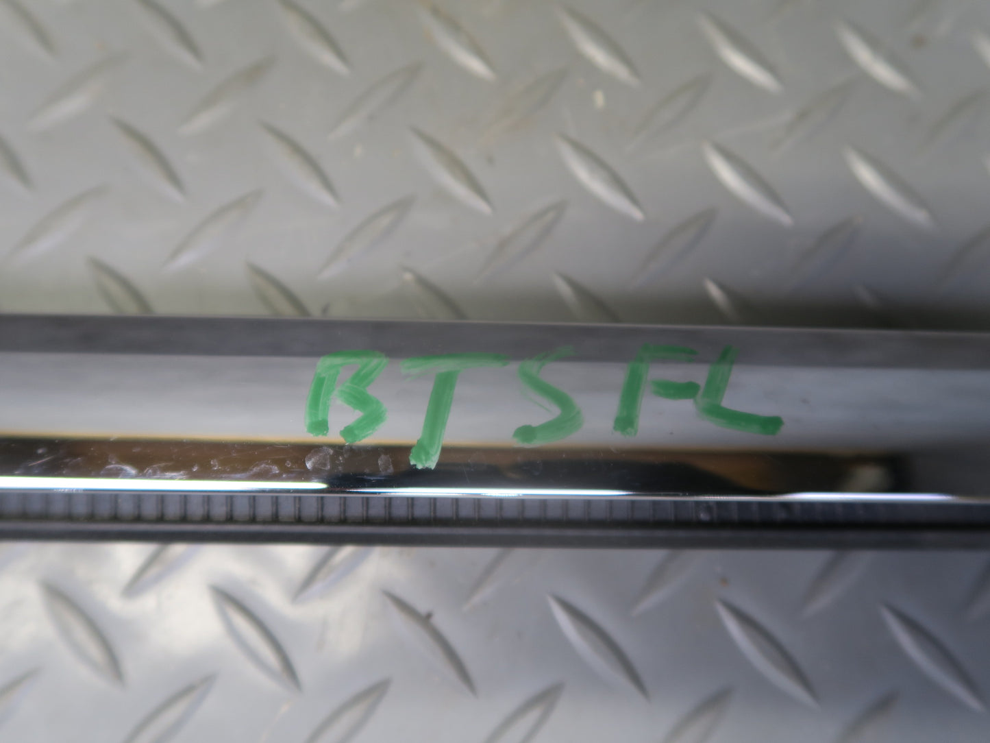 2016-2019 Tesla Model S 75D Front Left Driver Side Door Chrome Molding