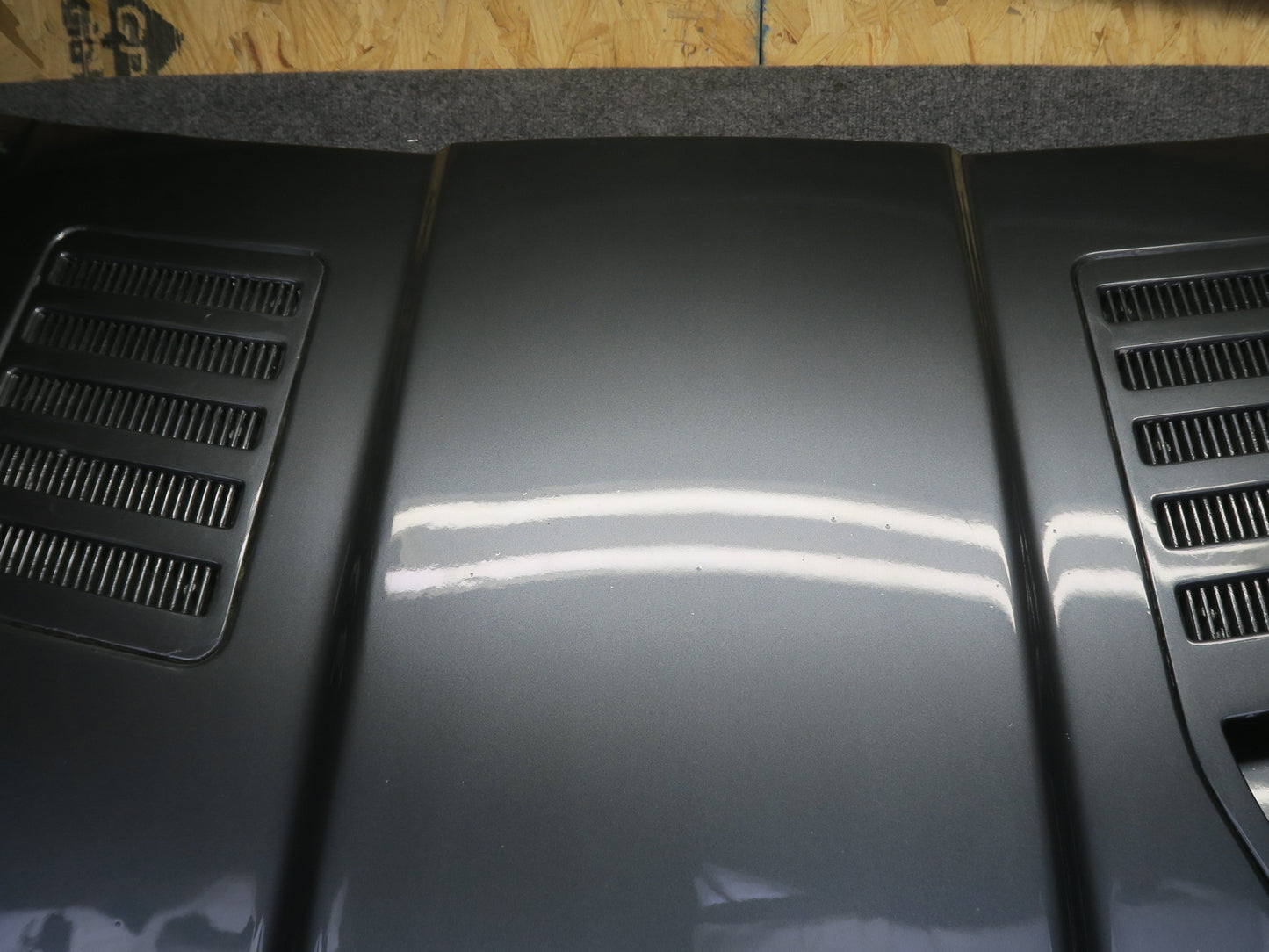 82-83 Datsun Nissan 280ZX S130 Front Hood Bonnet Shell Panel Cover Gray OEM