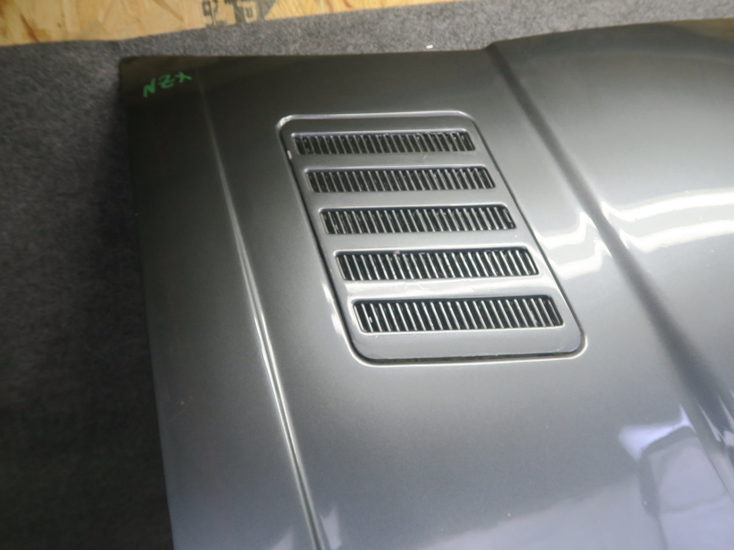 82-83 Datsun Nissan 280ZX S130 Front Hood Bonnet Shell Panel Cover Gray OEM