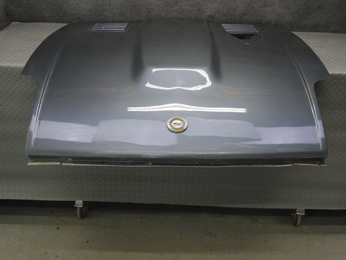 82-83 Datsun Nissan 280ZX S130 Front Hood Bonnet Shell Panel Cover Gray OEM