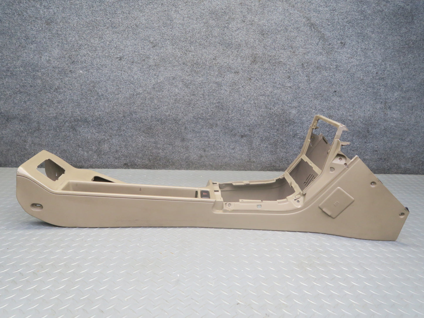 96-02 BMW E36/7 Z3 Roadster Center Console Trim Cover Panel Beige OEM