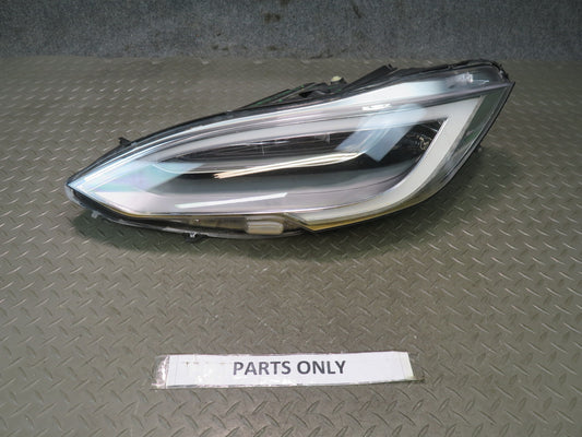 2016-2019 Tesla Model S 75D Front Left Driver Side LED Headlight Lamp Damaged
